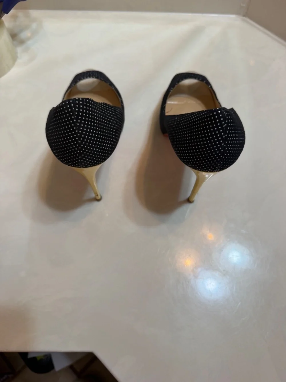 Christian Louboutin Peep Toe Heels